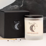 Crackling log fire soy wax candle