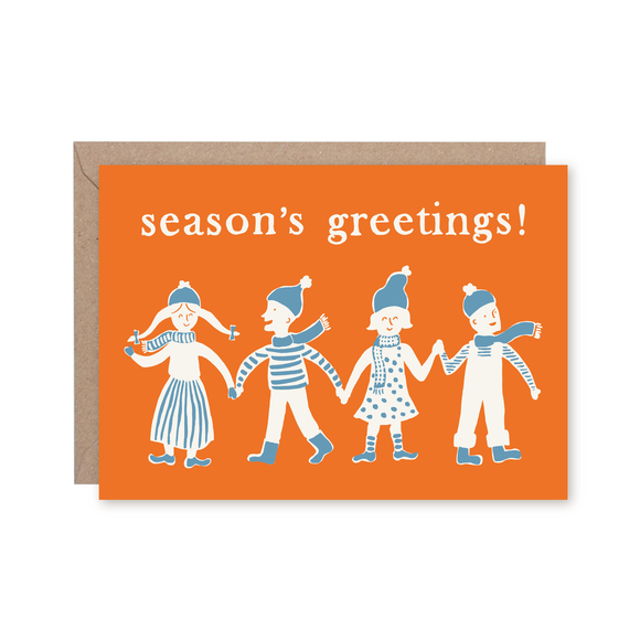 Season's Greetings Christmas card