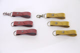 Recycled fire hose keyring