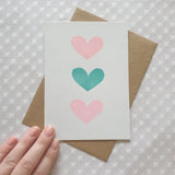 'Hearts' Card