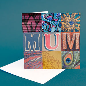 Typography Card "Mum"