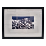 "Everest" Original Linocut print