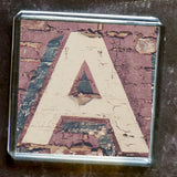 Sheffield Typography Magnet "A"