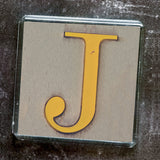 Sheffield Typography Magnet "J"