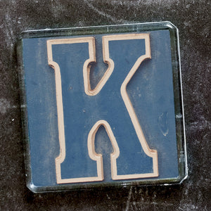 Sheffield Typography Magnet "K"