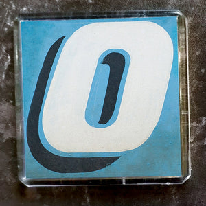 Sheffield Typography Magnet "O"