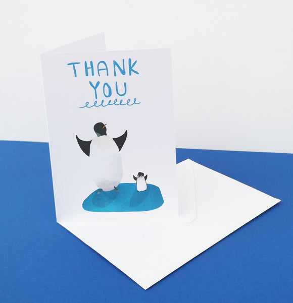 Thank You Penguin Card