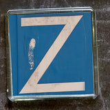 Sheffield Typography Magnet "X", "Y", "Z"