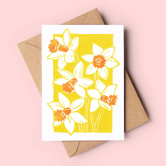 Daffodils Art Card