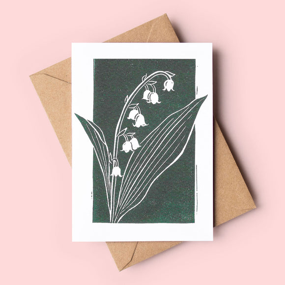 Lily of the Valley Art Card