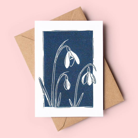 Snowdrops Art Card