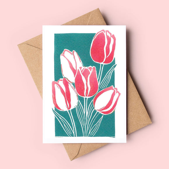 Tulips Art Card