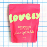 Birthday cake bath salt