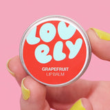 Grapefruit lip balm