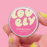 Birthday cake scented lip balm