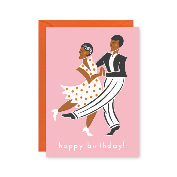 Birthday Dance card