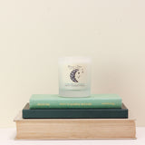 Blueberry and vanilla soy wax candle