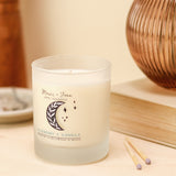 Blueberry and vanilla soy wax candle