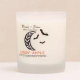 Halloween Candy apple soy wax candle