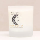 Cocoa butter soy wax candle