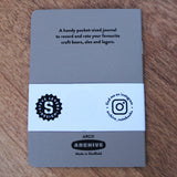 A6 Craft Beer Log Book