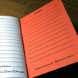 A6 Cycling Log Book