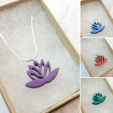 Small Lotus Necklace