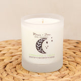 Lemongrass and ginger soy wax candle