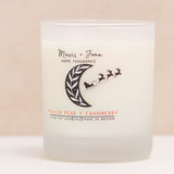 Mulled pear and cranberry punch soy wax candle