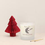 Mulled pear and cranberry punch soy wax candle