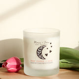 Pink pepper and rose soy wax candle