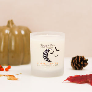 Pumpkin spice soy wax candle