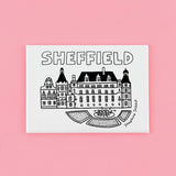 Sheffield Town Hall Fridge Magnet