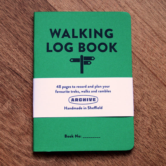 A6 Walking Log Book