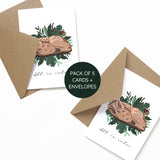 All is Calm Woodland Fawn Christmas Card