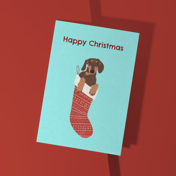 Christmas Card - Christmas Stocking