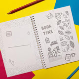 Nice Things to Send to a Friend - Stationary activity book - Snail Mail Postable Gifts