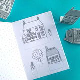 PAPER VILLAGE BOOK - Paper Craft Activity Book