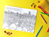 A Very Yorkshire Colouring Book