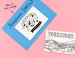 Yorkshire View Fridge Magnet
