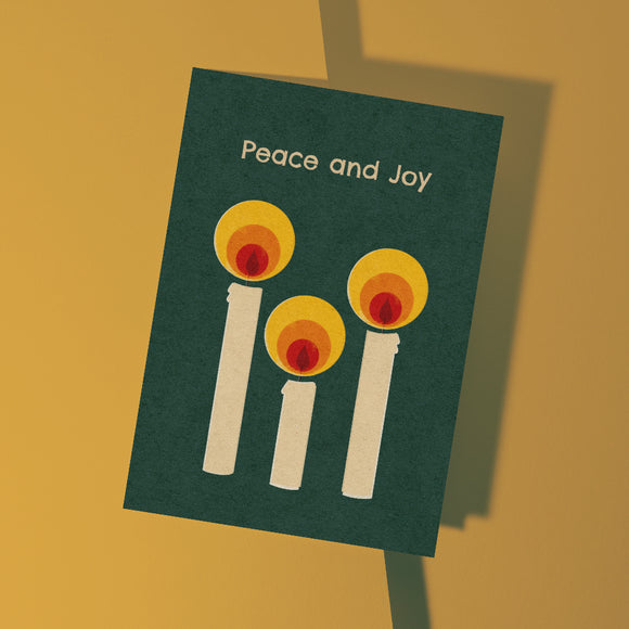 Christmas Card - Peace and Joy