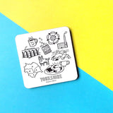 YORKSHIRE COASTER