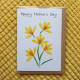 'Happy Mother's Day' - Bunch of Daffodils Card