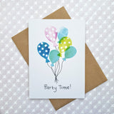 Party Time - Birthday Card