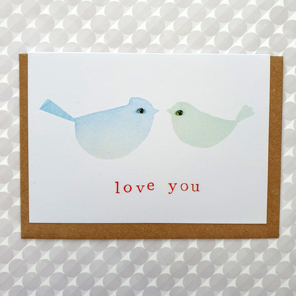Love Birds card