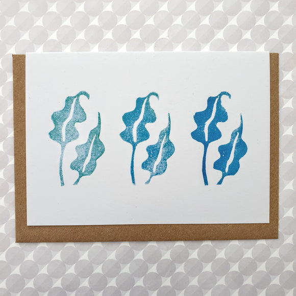 Leaves Art Card