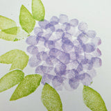 Hydrangea flowers card - Thinking of you