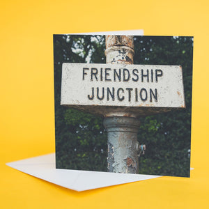 Street Sign Card "Friendship Junction"