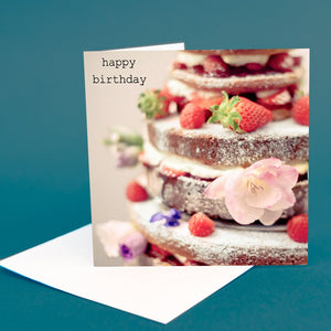 Art Card "Happy Birthday Cake"