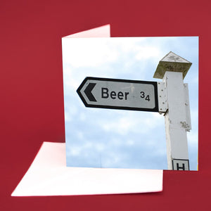 Art Card "Beer This Way"